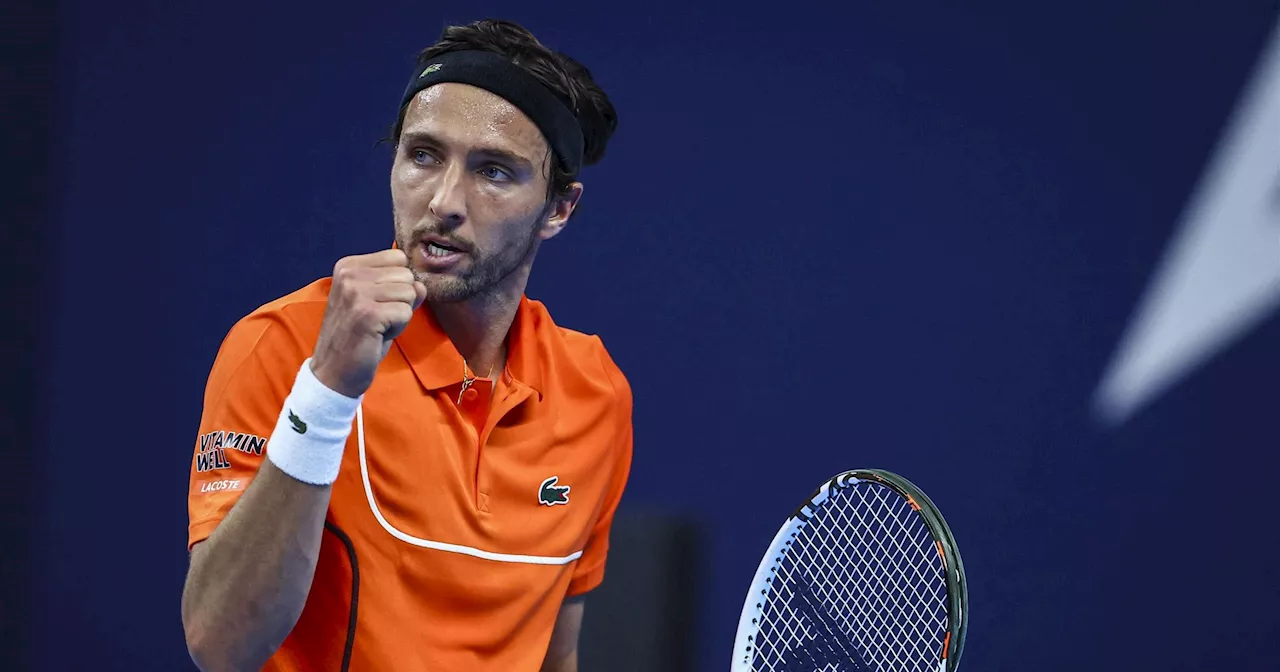 Rolex Paris Masters : Arthur Rinderknech qualifié pour le 2e tour après l'abandon de Machac