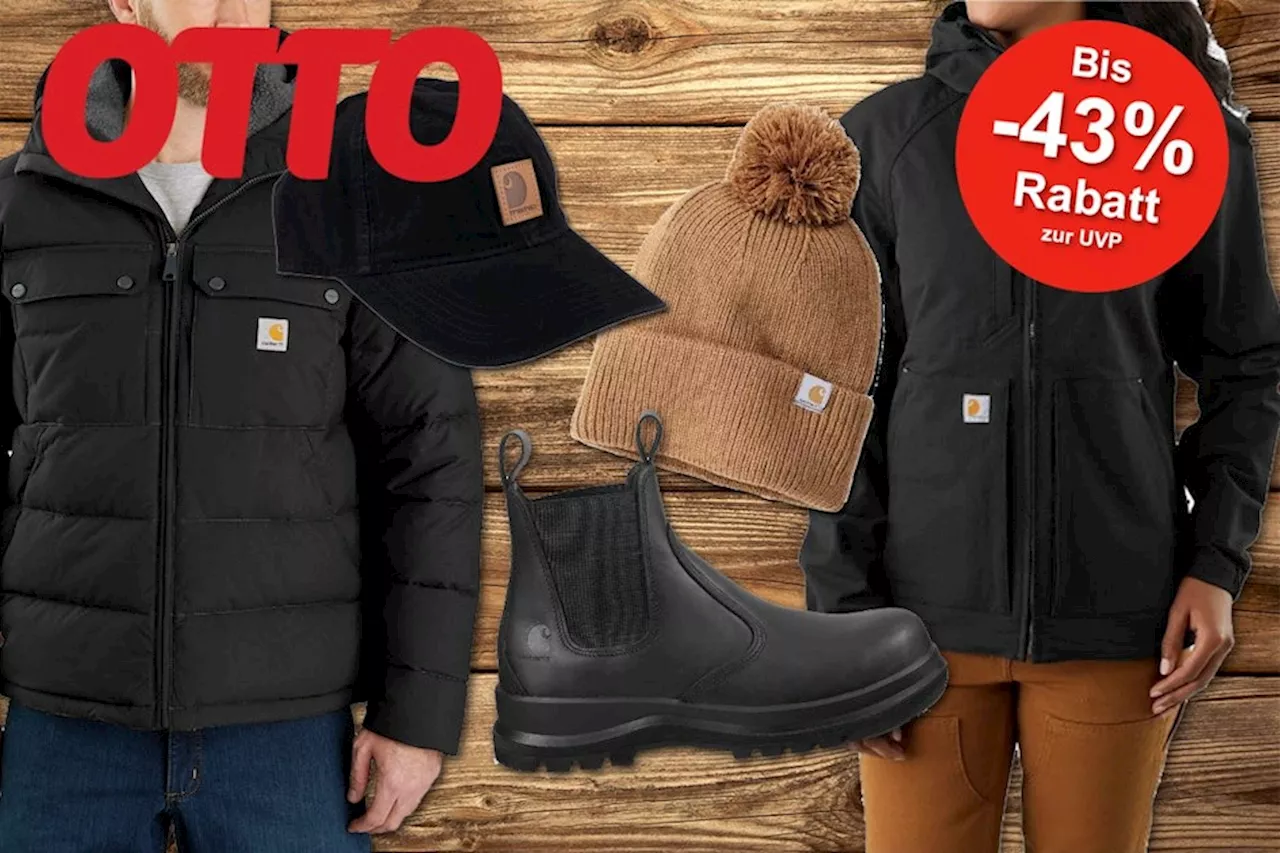 Mega Carhartt Sale bei OTTO: Bis zu 43% Rabatt auf Herren und Damen Herbst- und Winterbekleidung !