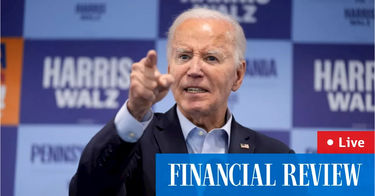 US election 2024: Joe Biden calls Donald Trump’s New York rally ‘simply embarrassing’