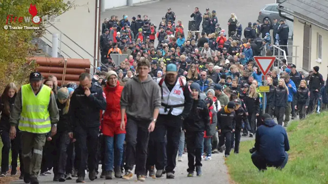 Oö: 715 Teilnehmer und rund 1.900 Käse-/Wurstbrote beim 45. Urfahraner Bezirks-Feuerwehrjugendwandertag