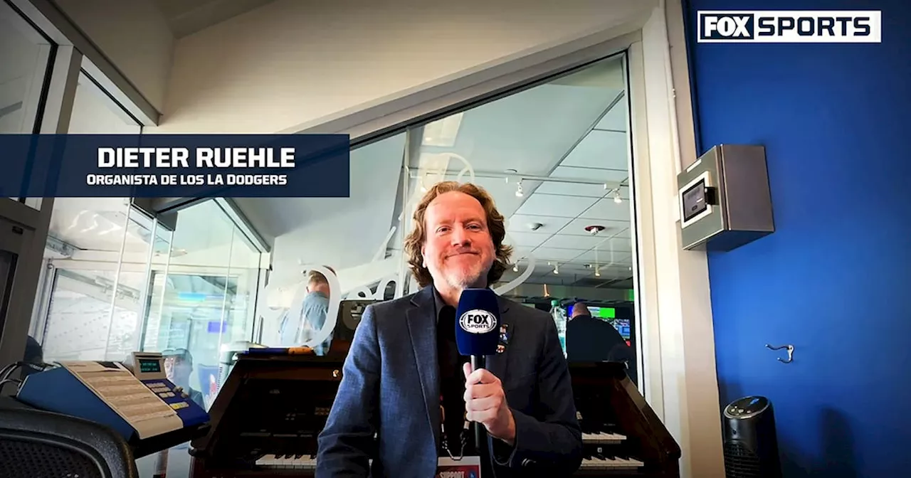 Dieter Ruehle, el organista mexicoamericano que es fanático de Maná y ameniza los juegos de Dodgers