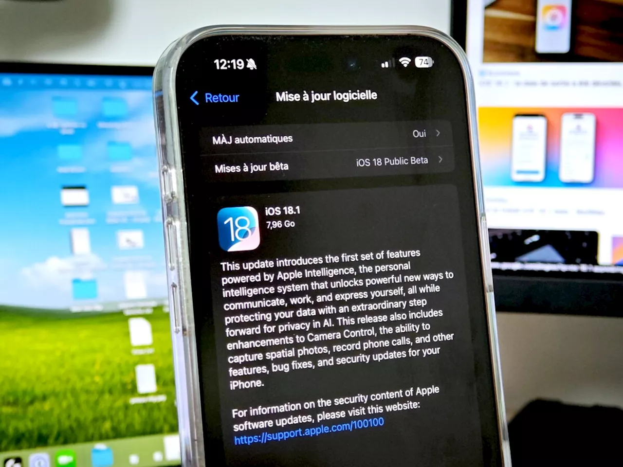 iOS 18.1 en France, c’est quoi les nouveautés sans Apple Intelligence ?