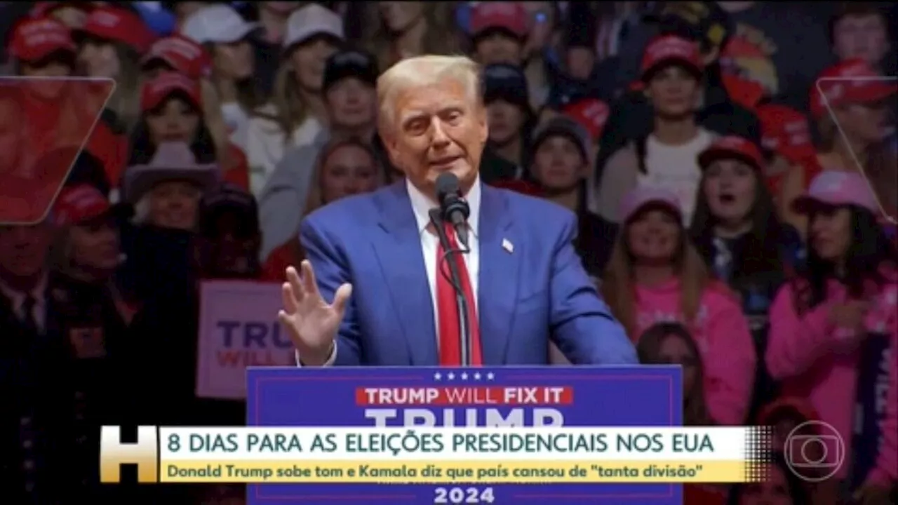 Governador de Porto Rico diz que 'lixo é o que saiu da boca' de humorista em comício de Trump