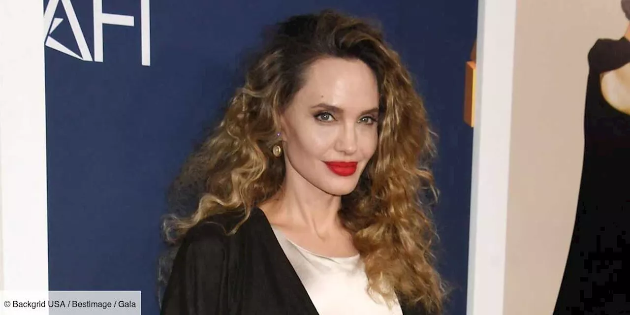 – Angelina Jolie époustouflante : crinière ondulée et bouche rouge, elle est plus glamour que jamais !