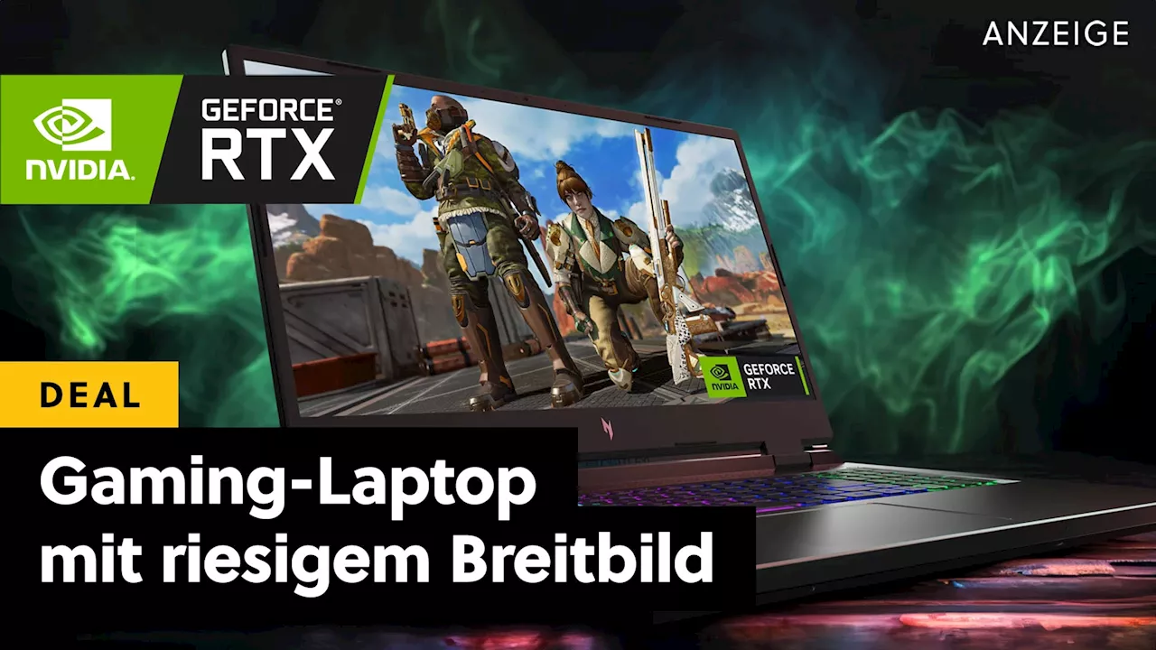 Phänomenaler Gaming-Laptop mit 144Hz WQHD-Display & RTX 4070 im Angebot jetzt günstiger denn je