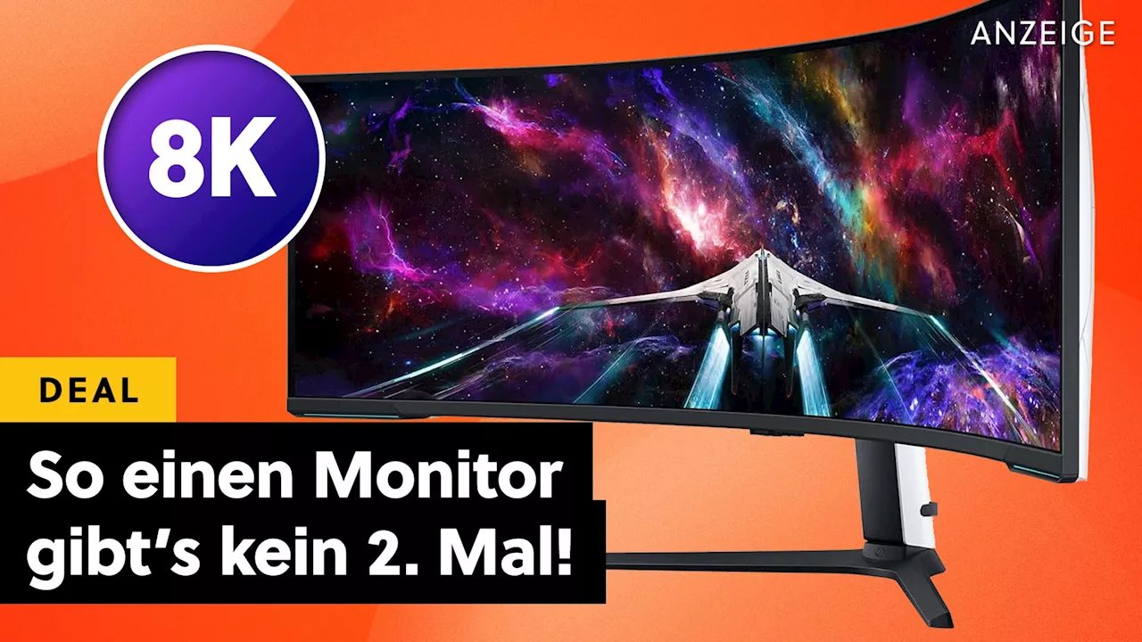 und auf Amazon im Angebot: Ein gigantisches Ultrawide-Monitor-Monster von Samsung