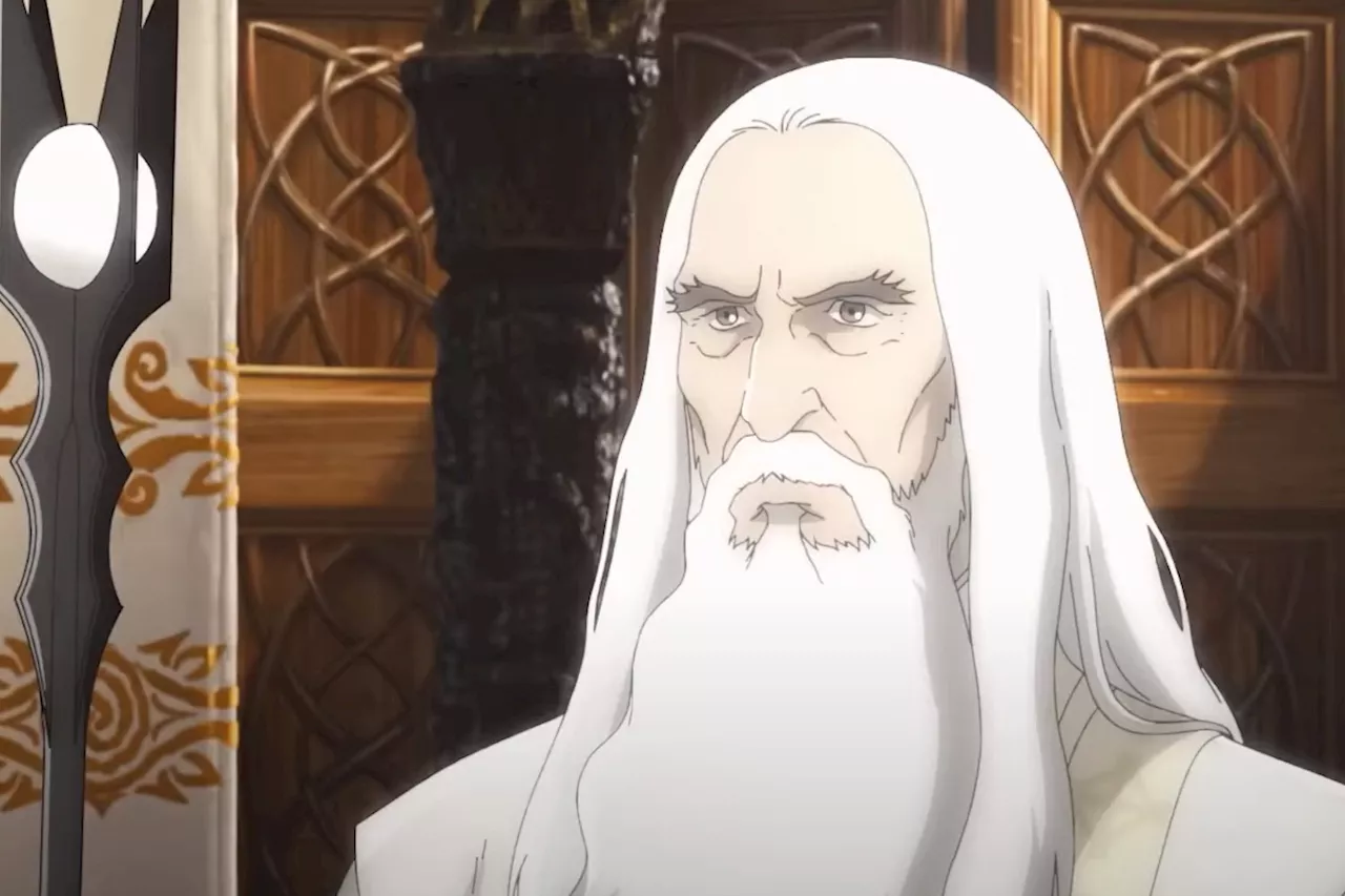 War of the Rohirrim Used Christopher Lee’s Archives to Bring Him Back as Saruman