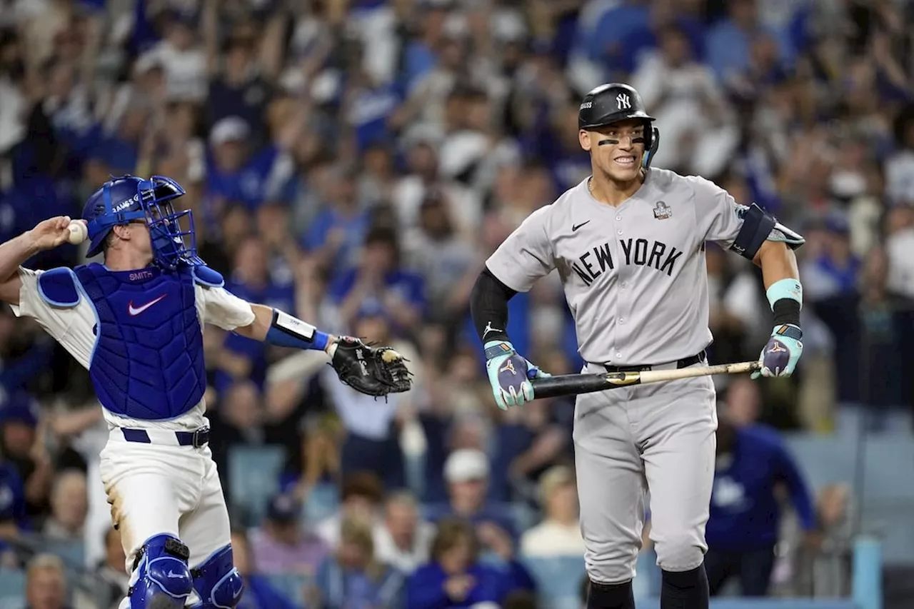 Slumping star Aaron Judge and Yankees hope to break out when World Series shifts to New York for Game 3