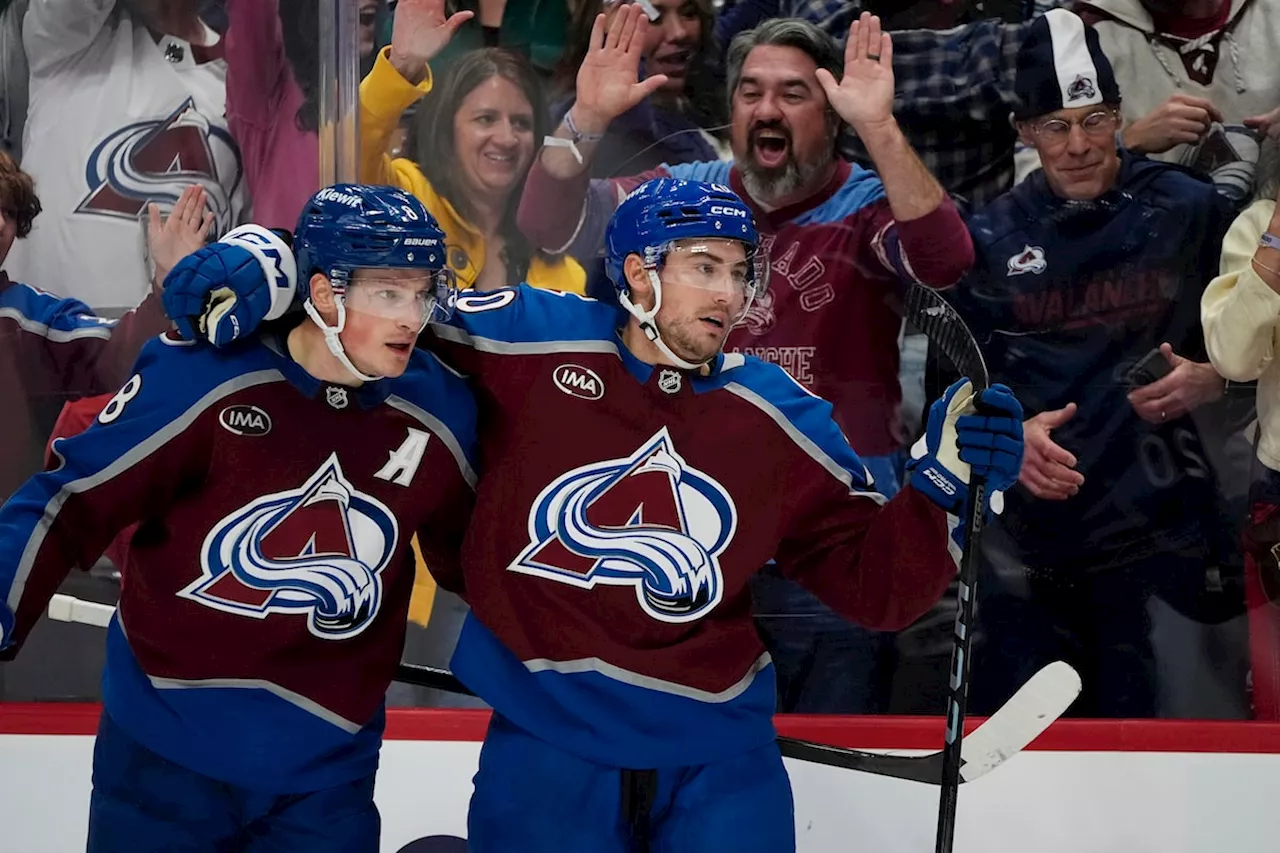 Logan O’Connor, Ross Colton score quick goals to lift Avs past Senators 5-4