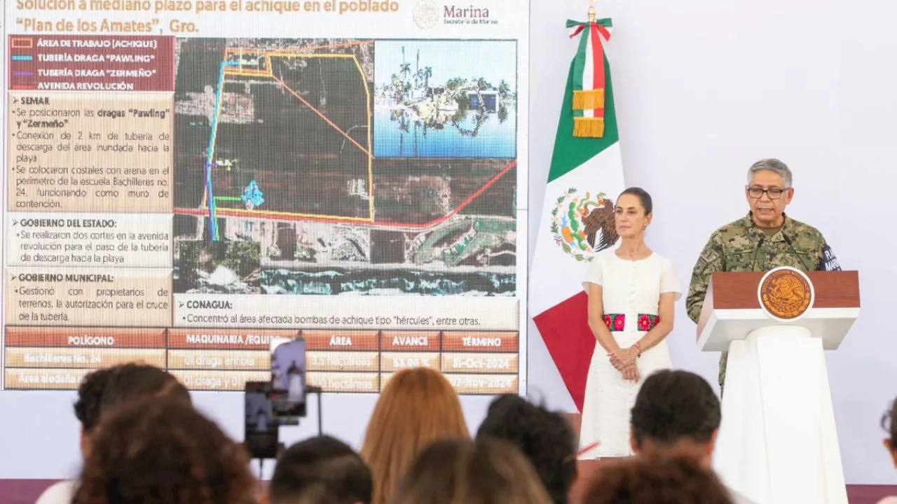 Secretaría de Marina brinda apoyo en 9 municipios de Guerrero afectados por el huracán John