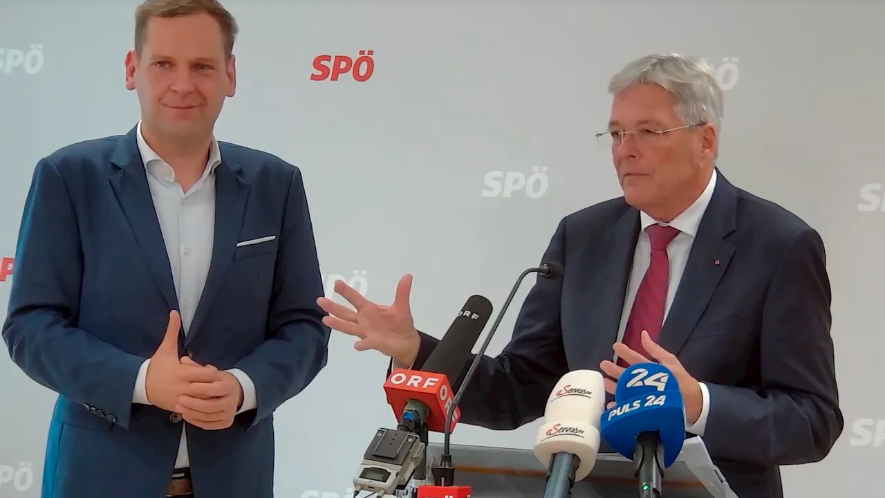  SPÖ-Kaiser mit Ansage: Koalition 'nicht um jeden Preis'