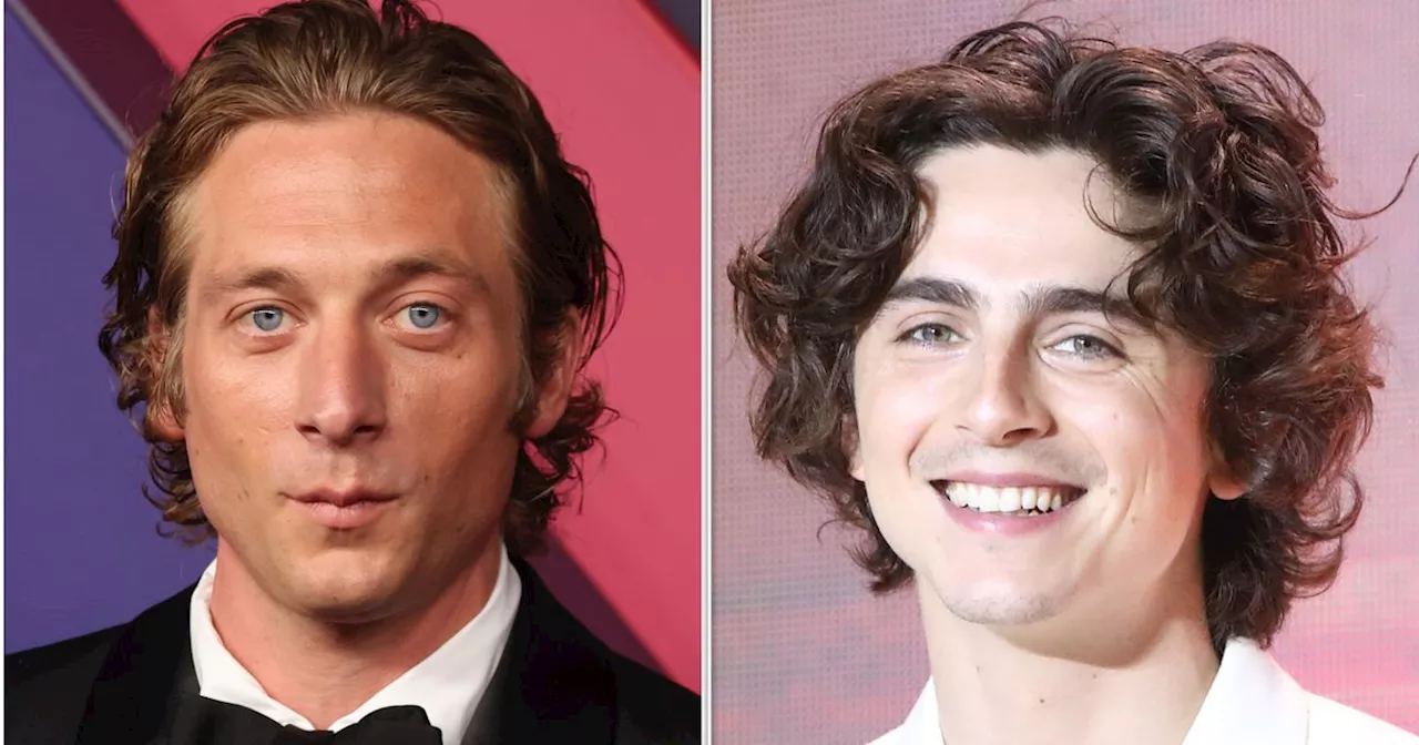 Jeremy Allen White Lookalike Contest Poster Causes Stir After Viral Timothée Chalamet Event