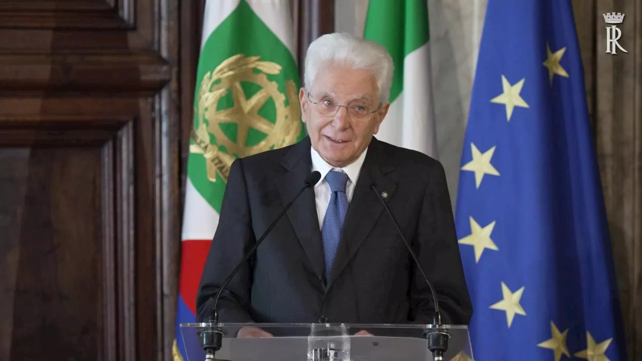 Sergio Mattarella: 'Rimuovere i divari territoriali nella sanità'