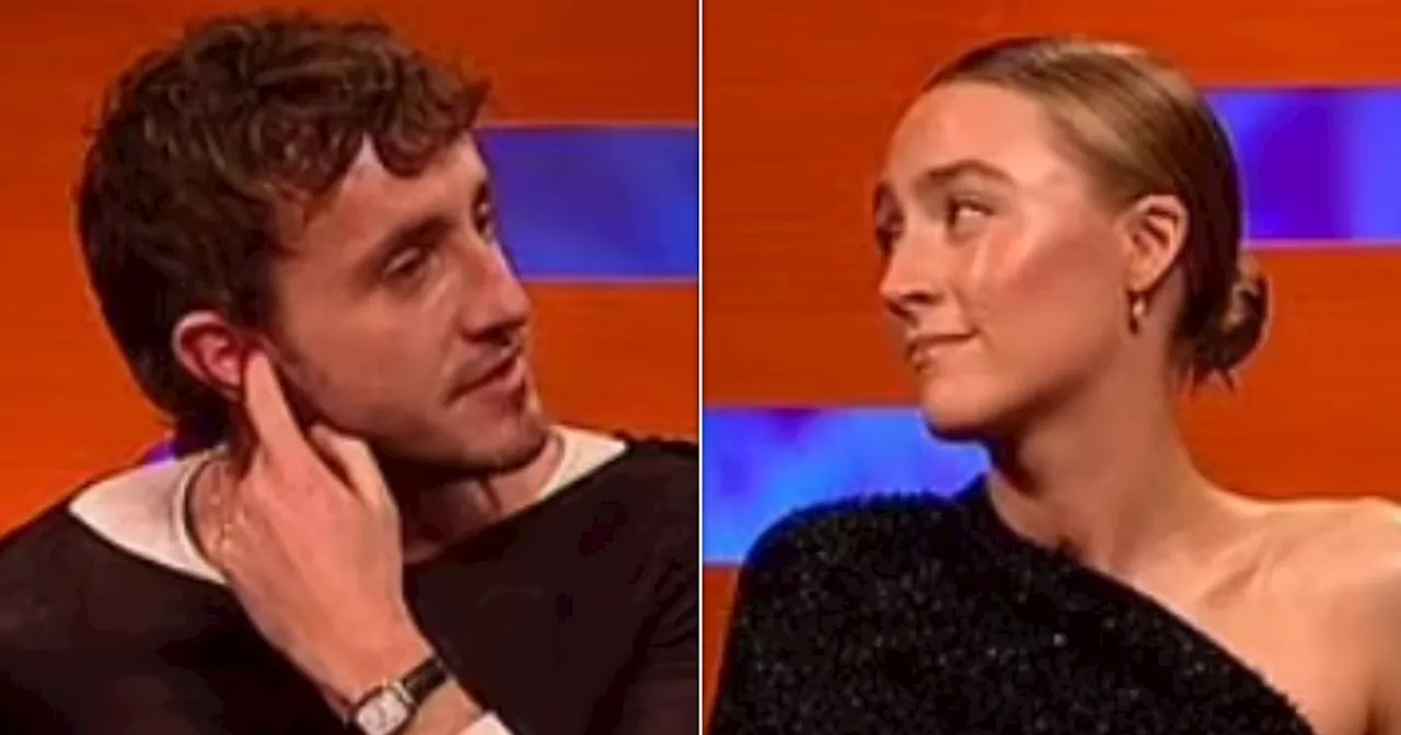 Saoirse Ronan Silences All-Male Graham Norton Sofa With 10-Word Reality Check