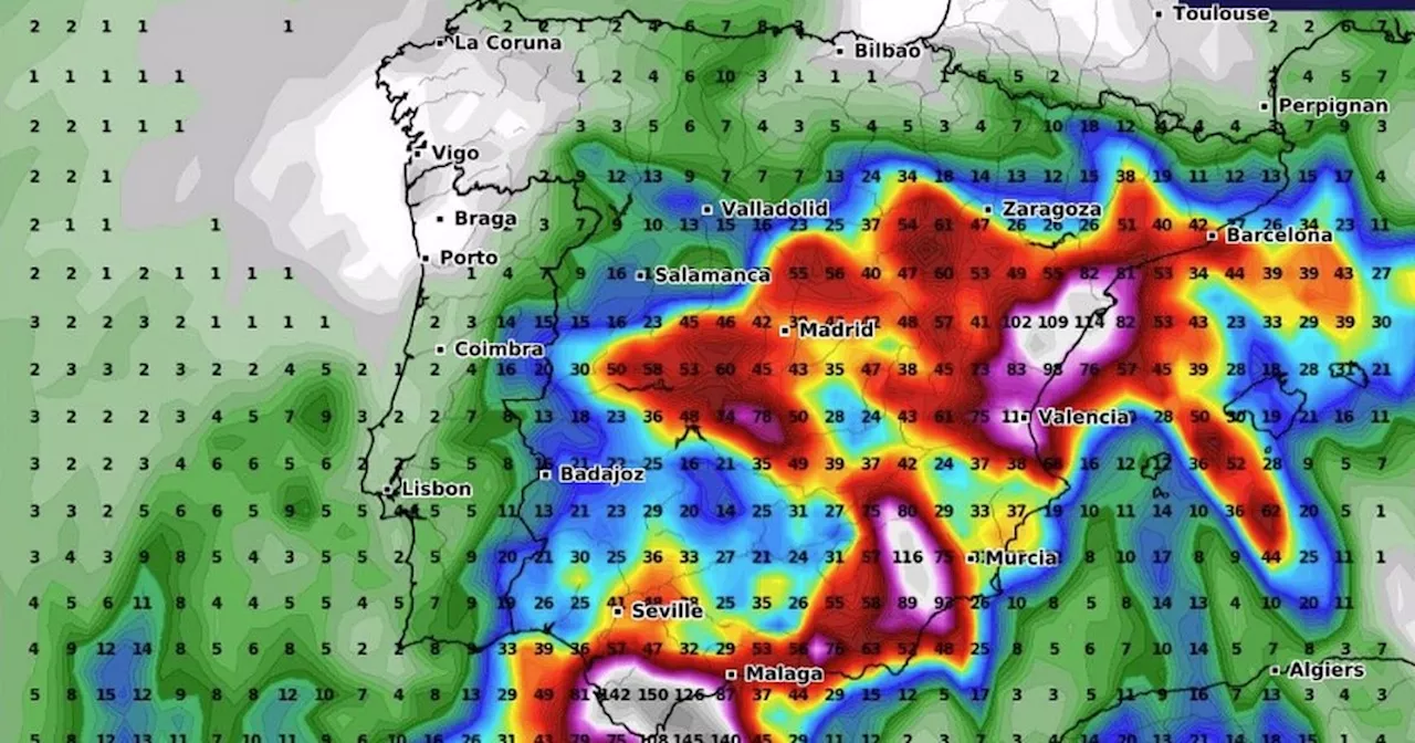 Devastating news for Irish tourists off to Spain as rare weather alert issued