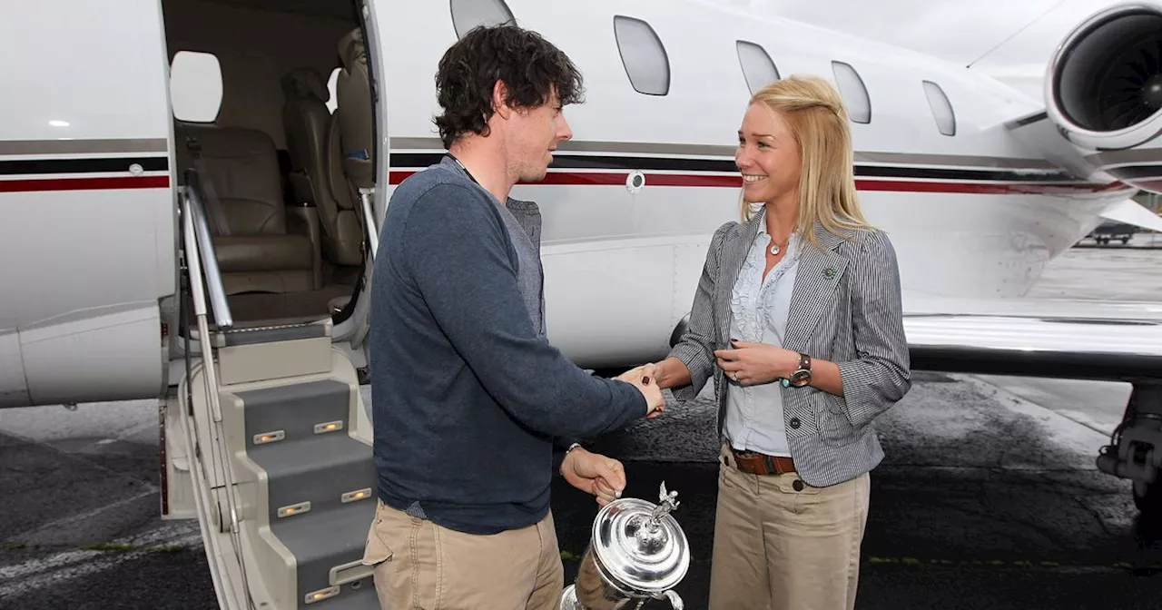 Rory McIlroy's luxury new private jet takes to the skies ahead of Tour finale