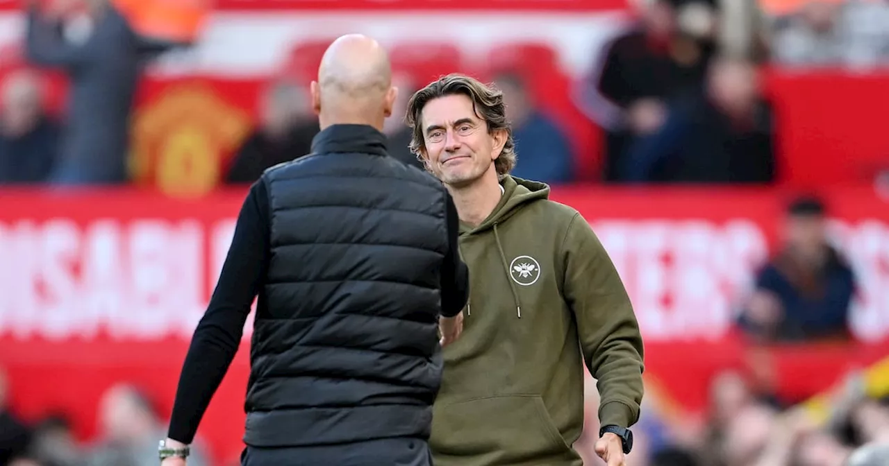 Brentford boss Thomas Frank favourite to succeed Erik ten Hag at Manchester United