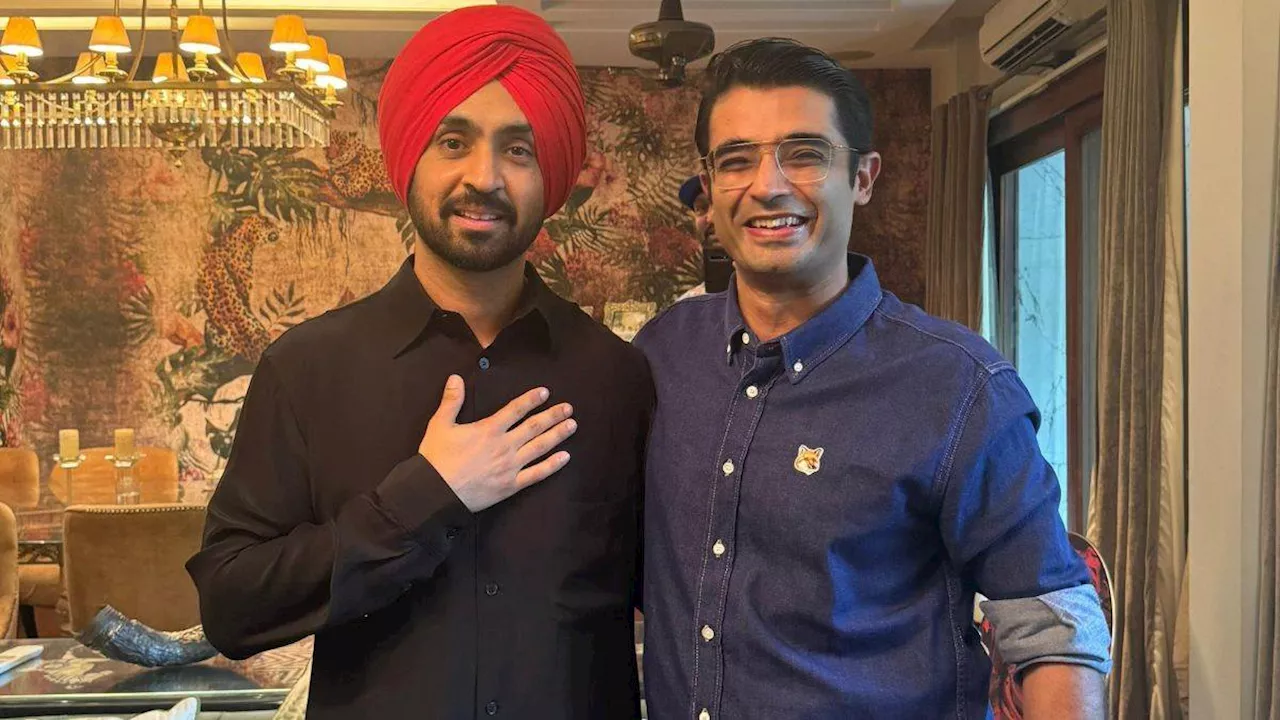 Diljit Dosanjh Video: 'छाती ठोक के कहता हूं...', जब जयवीर शेरगिल के घर पहुंचे दिलजीत दोसांझ; BJP नेता ने की जमकर तारीफ