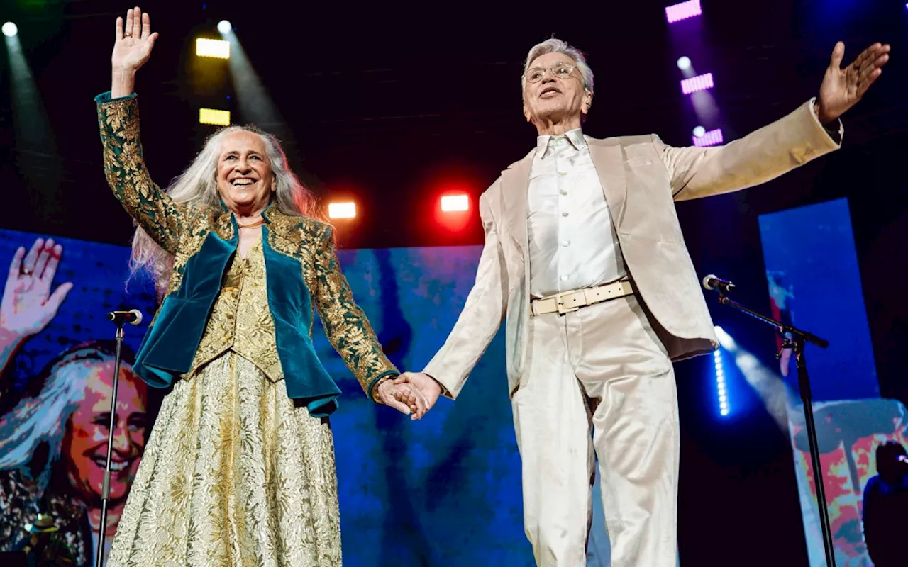 Caetano Veloso e Maria Bethânia anunciam último show no Rio em 2025