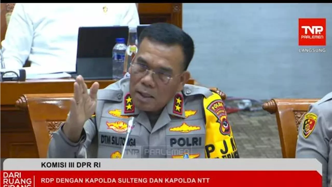 Di Depan Komisi III DPR, Kapolda NTT Jelaskan Alasan Pemecatan Ipda Rudy Soik