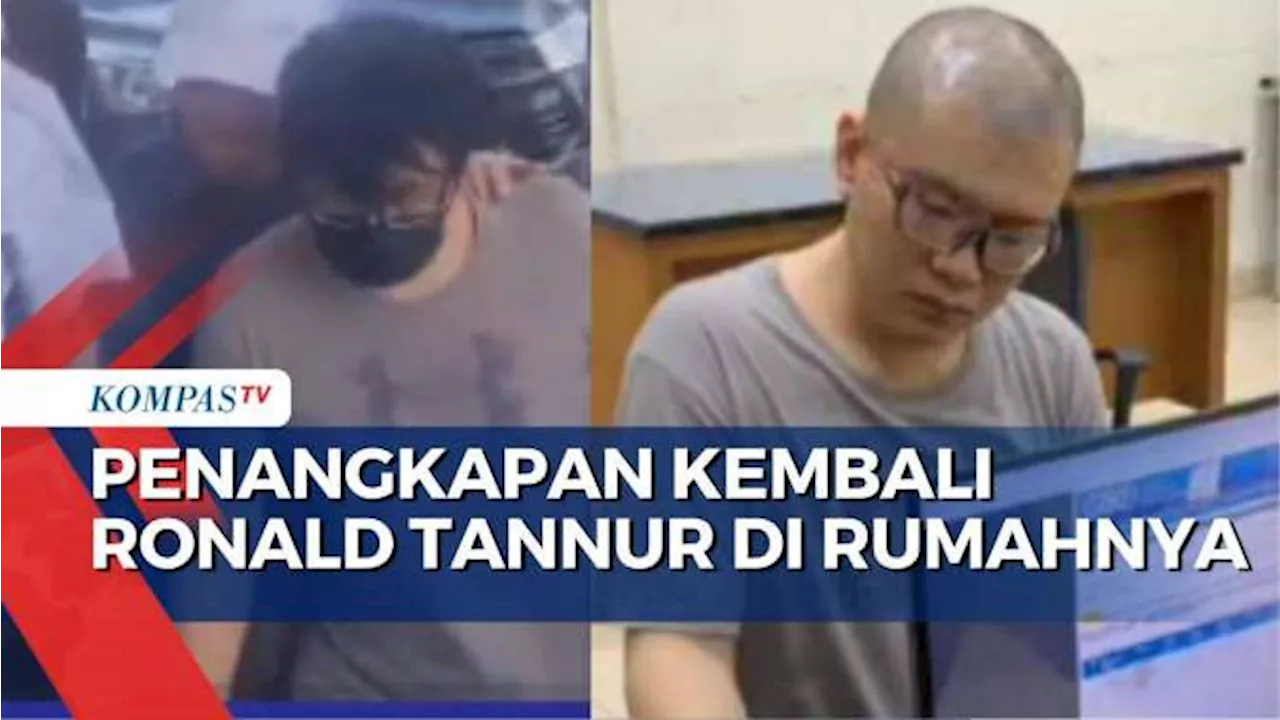 Kembali Ditahan, Ronald Tannur Dijebloskan ke Rutan Kelas 1 Surabaya