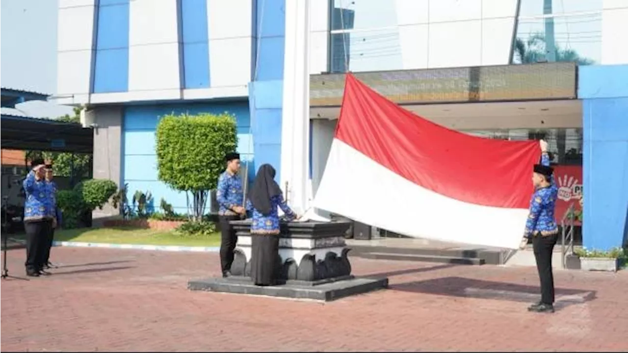 Kenakan Batik KORPRI, BHP Surabaya Gelar Upacara Bendera Peringati Hari Sumpah Pemuda