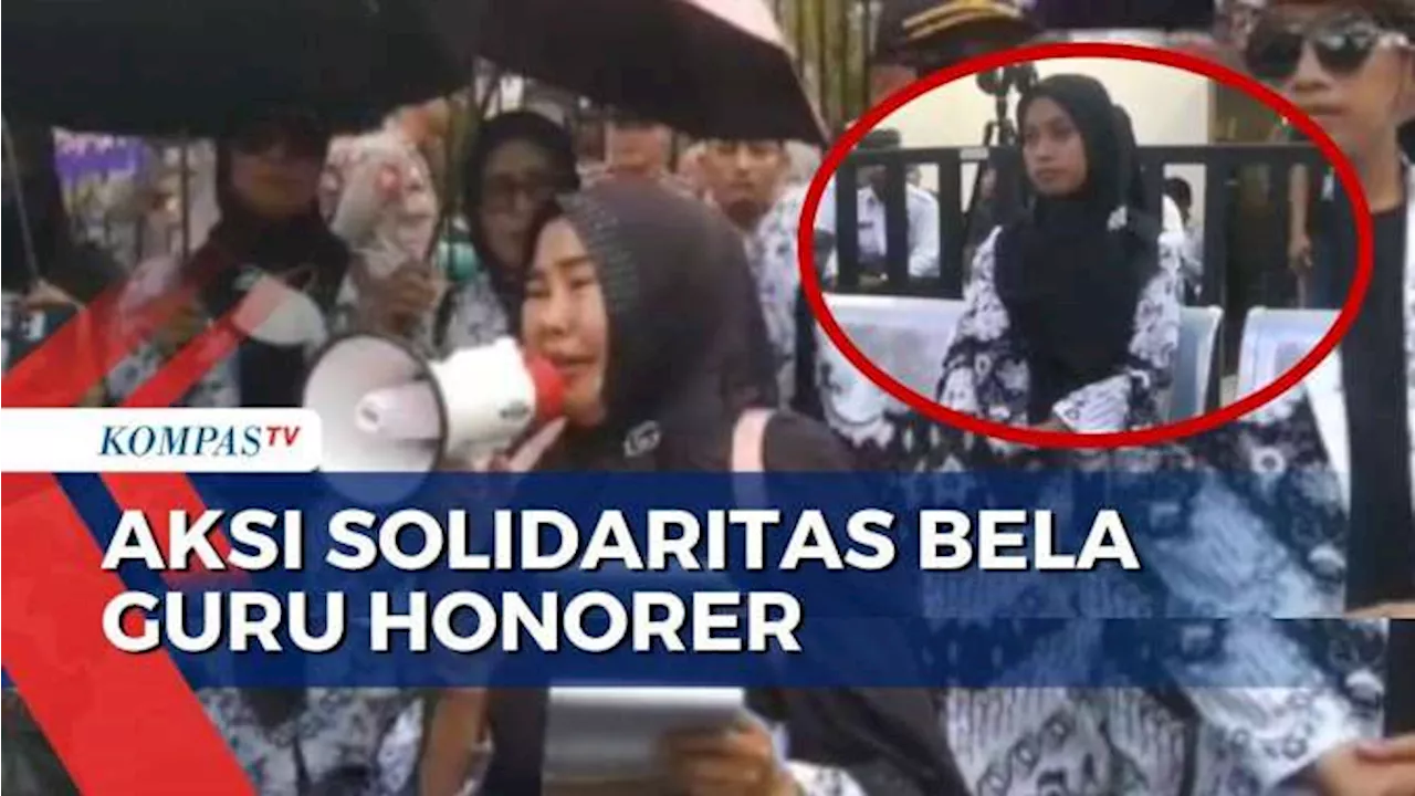 Sidang Lanjutan Guru Honorer Supriyani, PGRI Gelar Unjuk Rasa di Depan Pengadilan