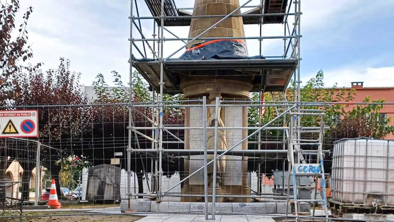 Le monument aux morts de Saint-Girons restauré pour le centenaire de sa création en 1924