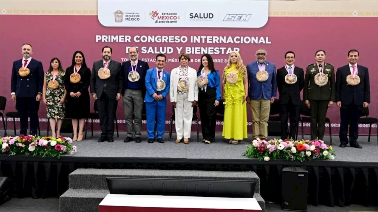 Delfina Gómez inaugura primer Congreso Internacional de Salud y Bienestar