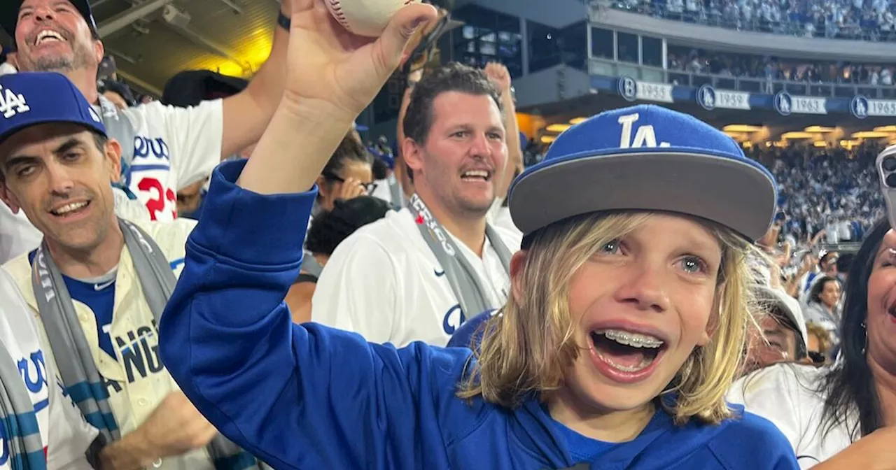 Kid thought he was going to dentist. Dad took him to World Series and he caught Freddie Freeman's grand slam