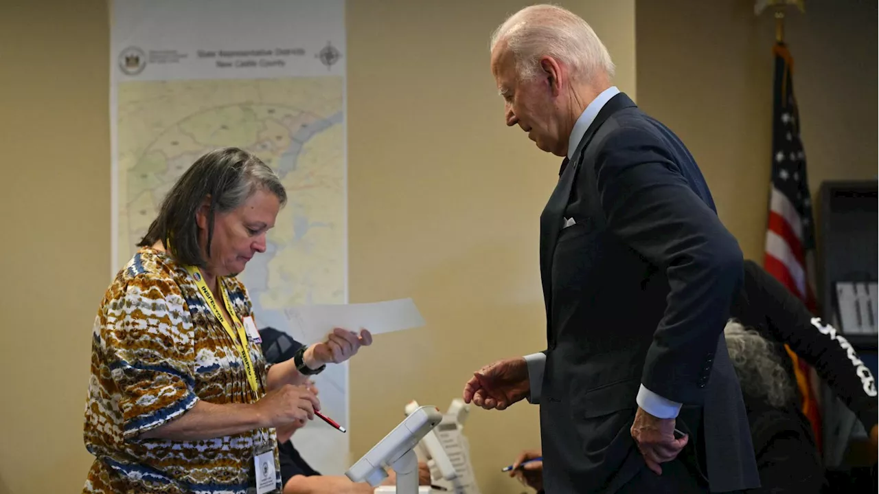 Présidentielle américaine : Joe Biden a voté par anticipation dans le Delaware