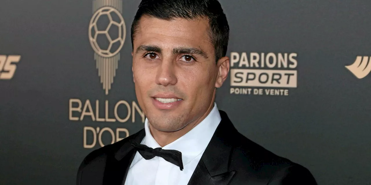 Ballon d’or : Rodri sacré à la surprise générale, le Real crie au scandale