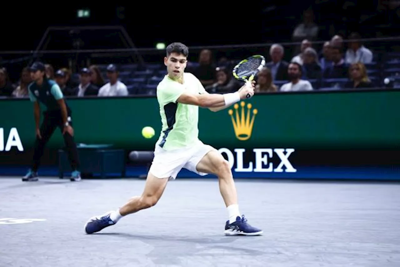 « Pas très difficile de faire mieux » : Carlos Alcaraz veut passer un cap à Bercy