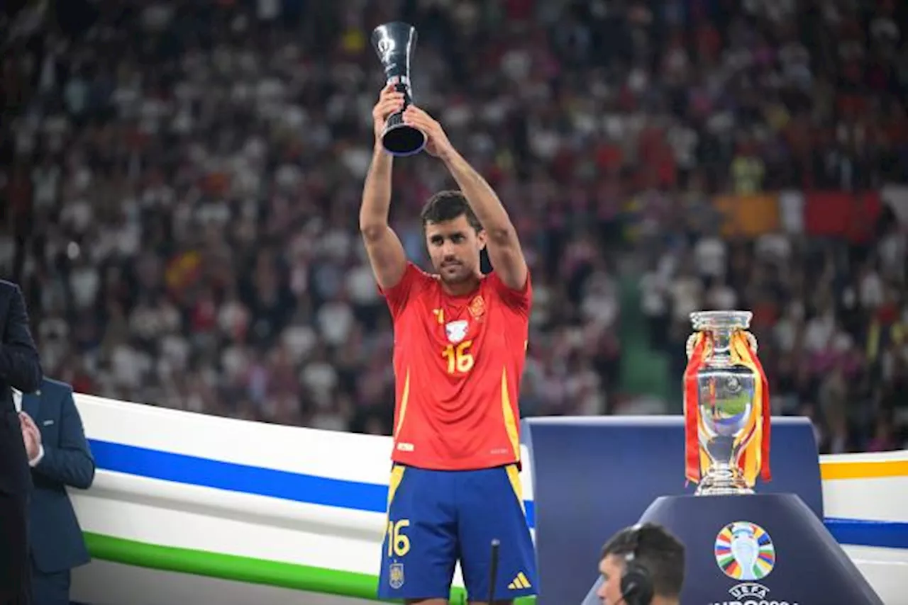 Rodri remporte le Ballon d'Or 2024