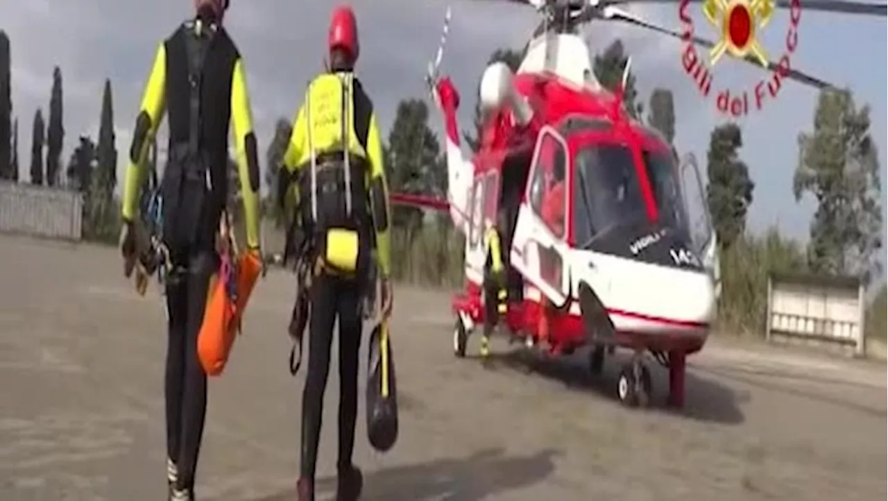 Maltempo in Sardegna, riprese le ricerche di Davide Manca disperso a Monte Arcosu