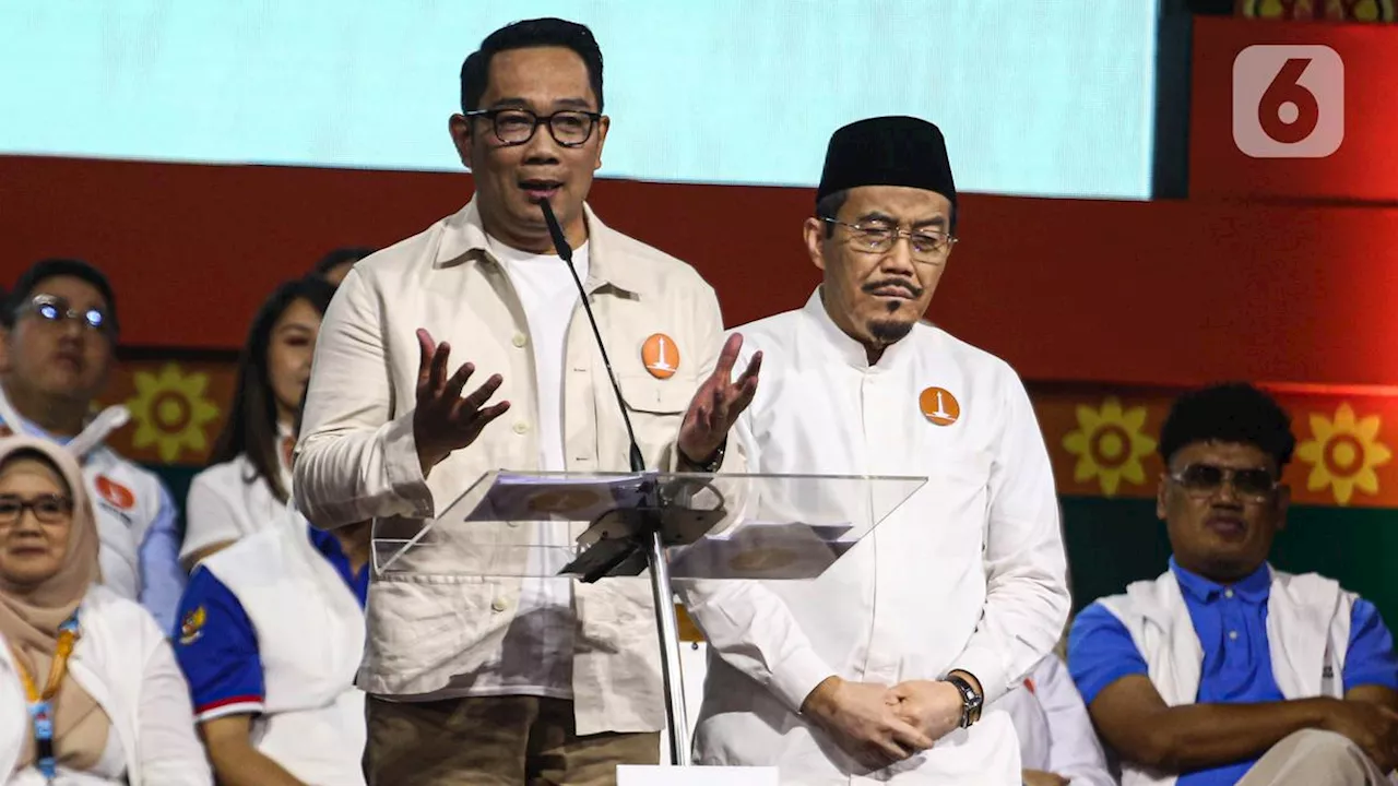 5 Janji Ridwan Kamil-Suswono untuk Jakarta di Debat Kedua Pilkada 2024