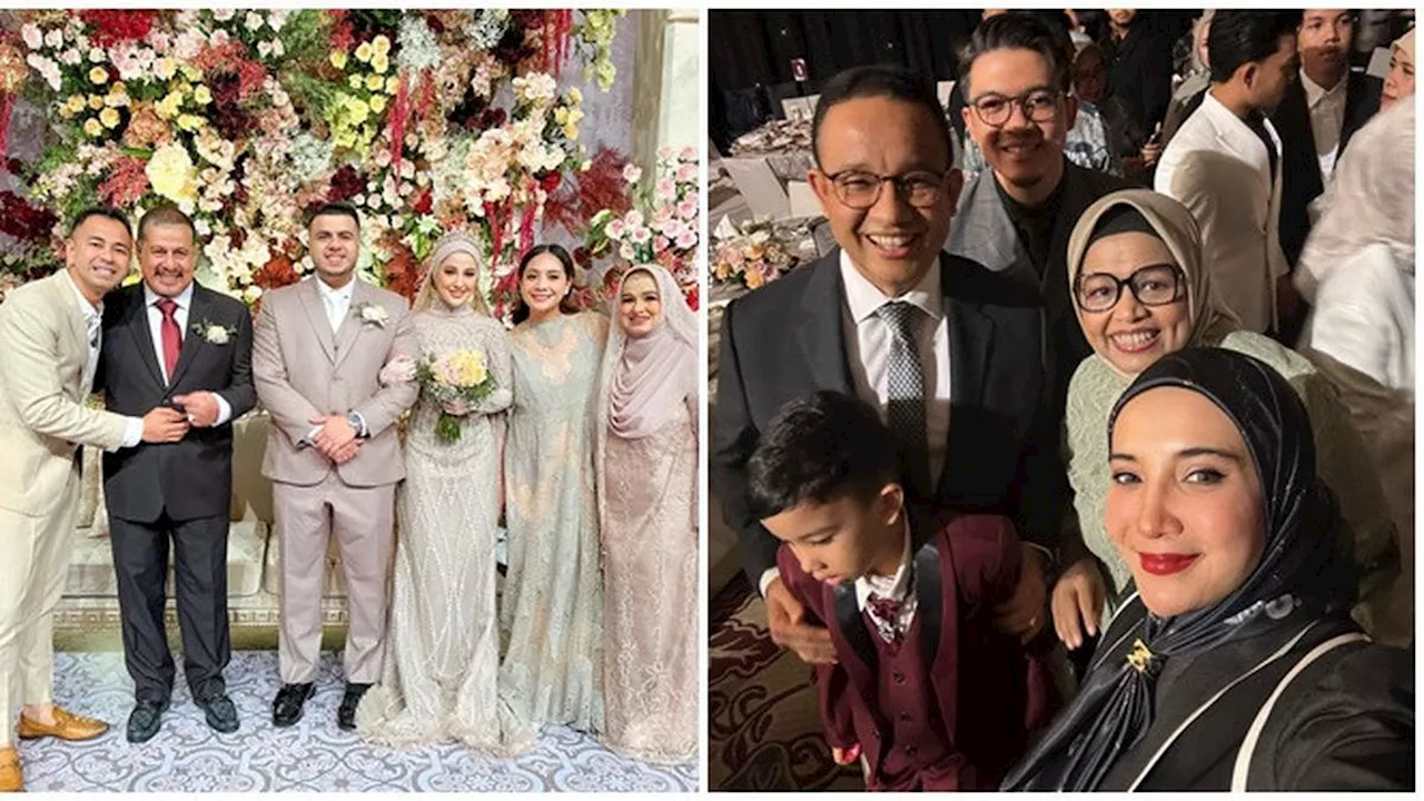 6 Potret Tamu Artis di Resepsi Yislam Jaidi Kakak Fadil Jaidi, Raffi Ahmad Turut Hadir