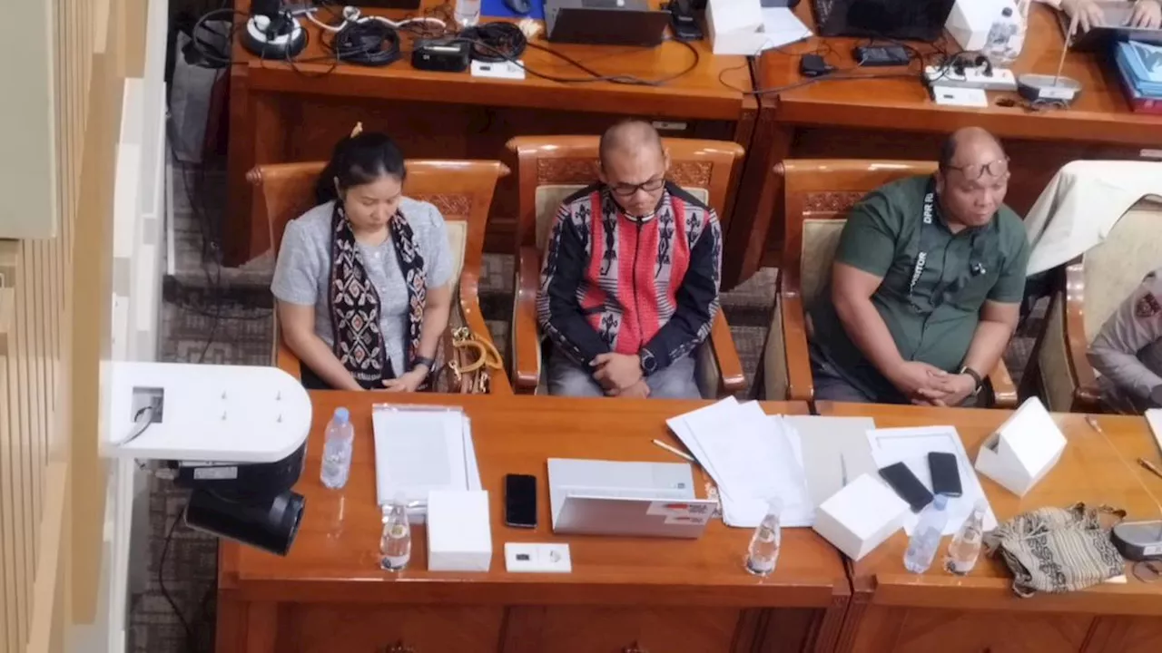 Ipda Rudy Soik Hadiri Rapat Dengar Pendapat Komisi III DPR dengan Kapolda NTT