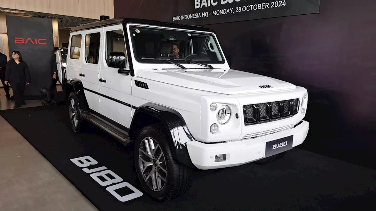 Mirip Mercedes-Benz G-Class, BAIC BJ80 Resmi Diperkenalkan di Indonesia