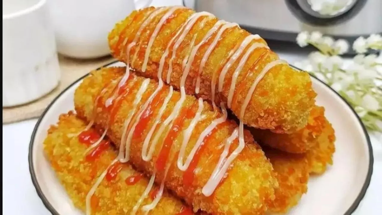 Resep Membuat Corndog Mozzarella Sosis, Camilan Lezat yang Super Praktis