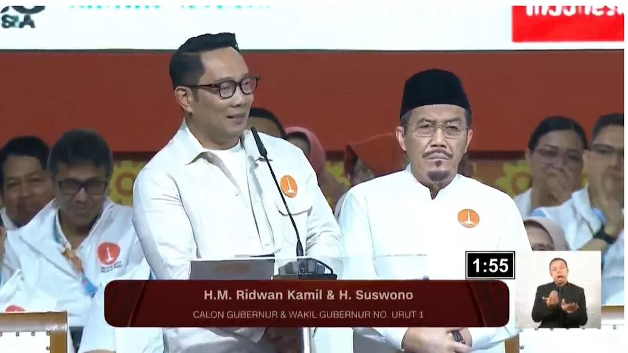 Ridwan Kamil Bakal Blusukan ke Wilayah Minim Dukungan Jelang Habis Masa Kampanye