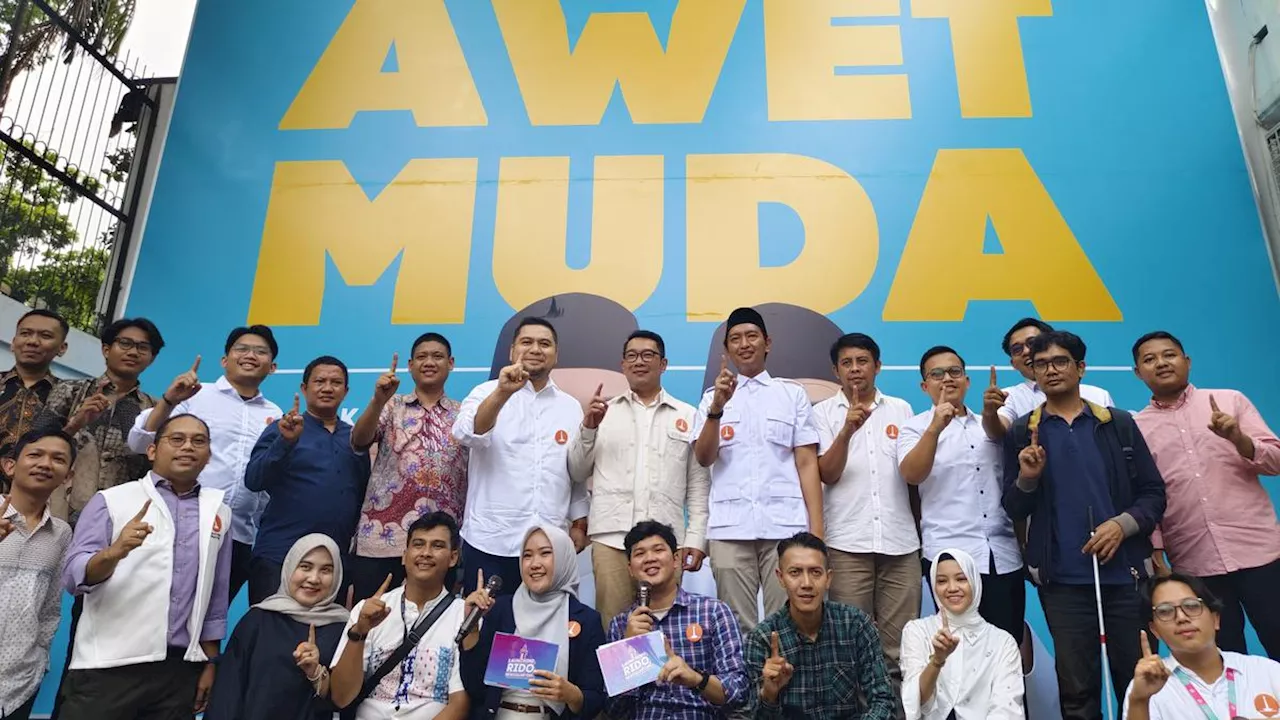 TKN Fanta Prabowo Gibran Deklarasi Dukung Ridwan Kamil-Suswono di Pilkada Jakarta