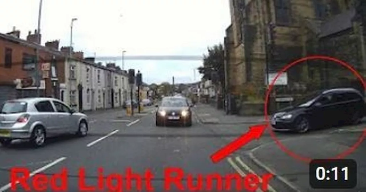 Dangerous Lancs drivers shopped to police for running red lights