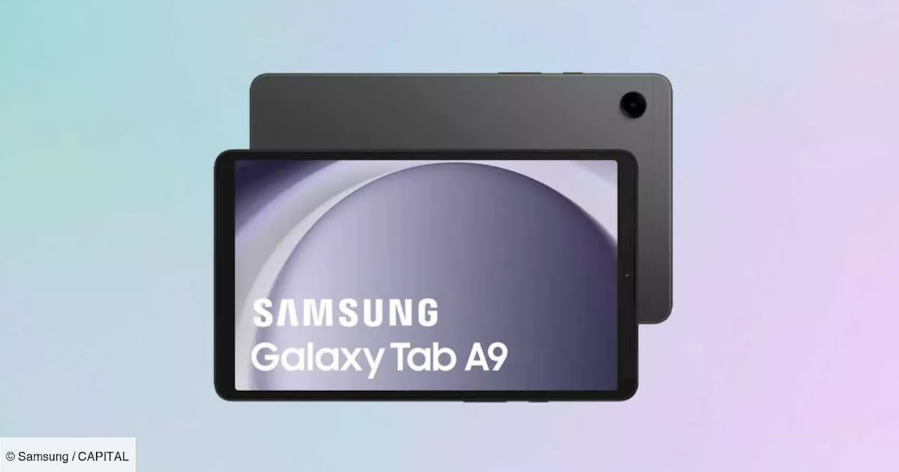 Cette tablette Samsung très pratique passe sous la barre des 120 euros en ce moment