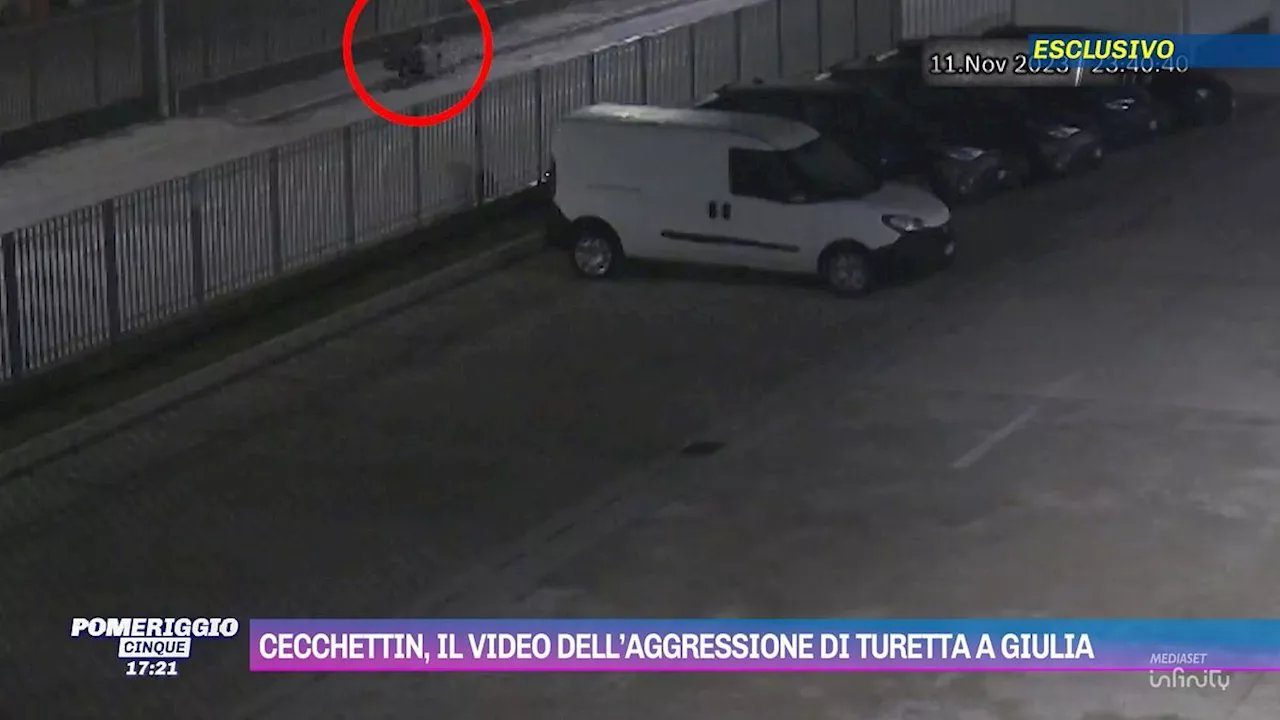 Giulia Cecchettin, il video dell'aggressione di Filippo Turetta