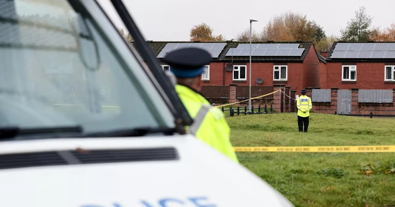 Forensics scour for evidence as family estate 'in shock' after knife attack