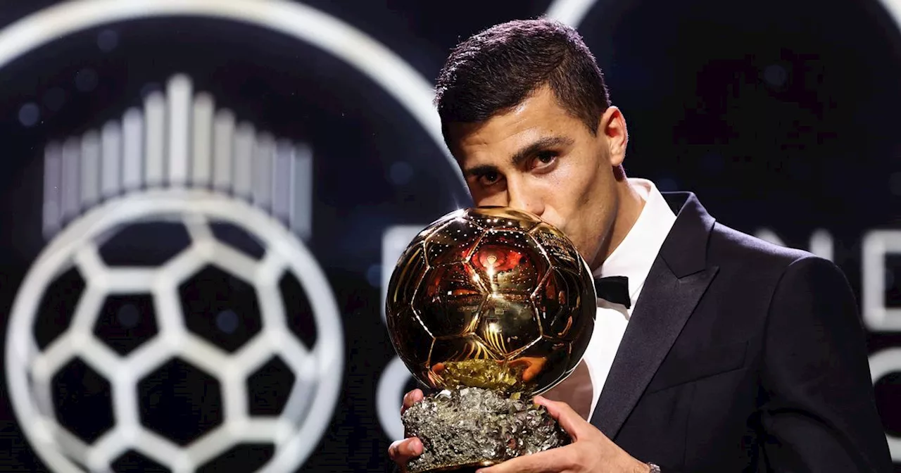 Rodri's first words after Man City ace wins Ballon d'Or 2024