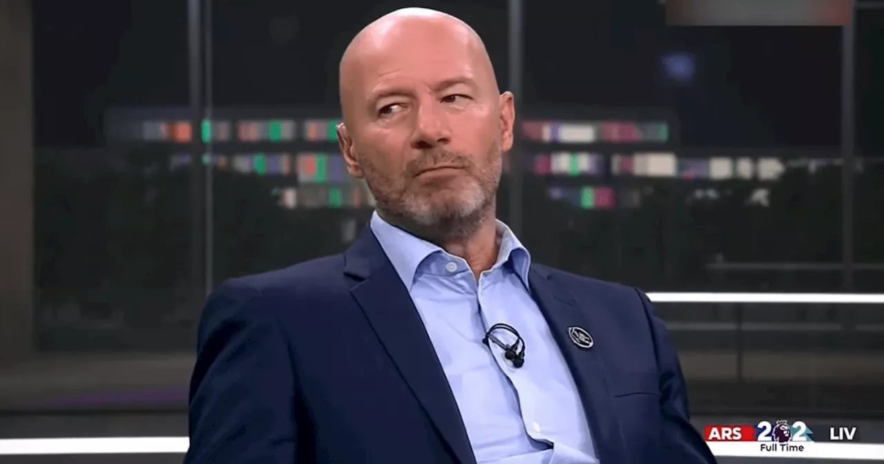 Alan Shearer says Arsenal 'are not the same' without one key player