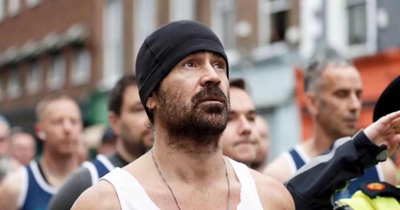 Colin Farrell has everyone in tears after completing Dublin Marathon while pushing friend with rare condition