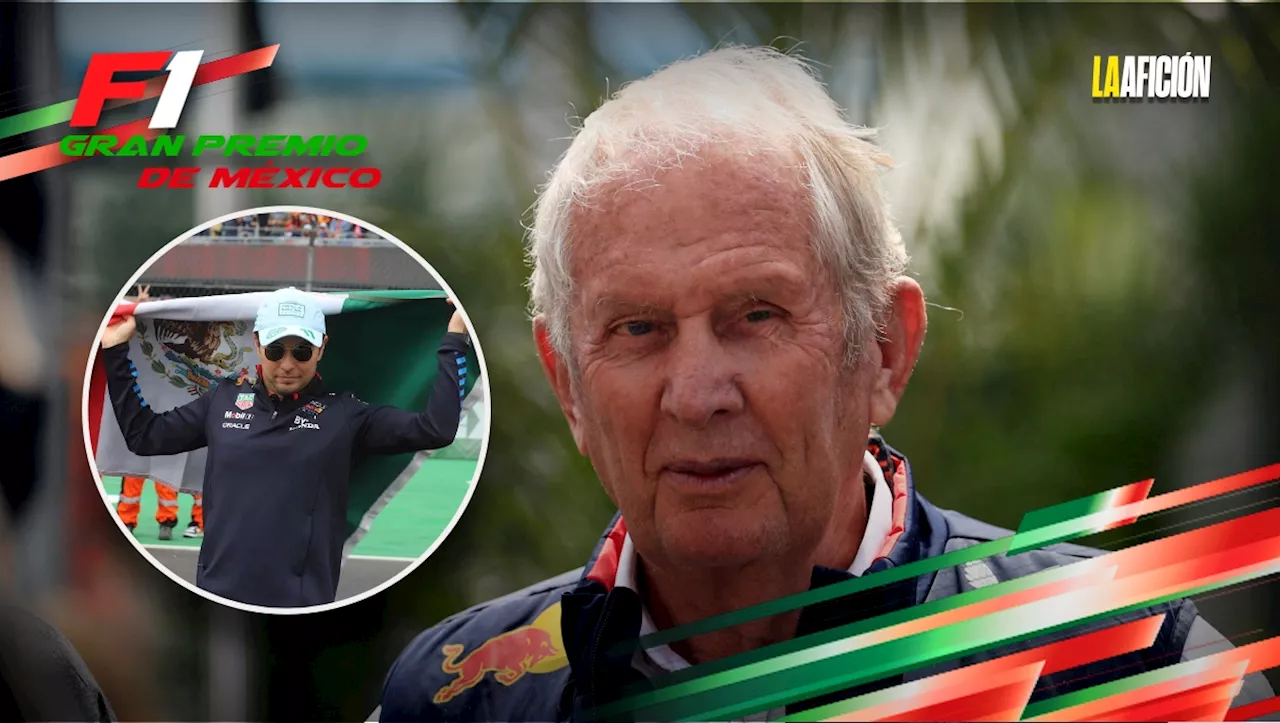 Helmut Marko defiende a 'Checo' Pérez tras incidente con Liam Lawson